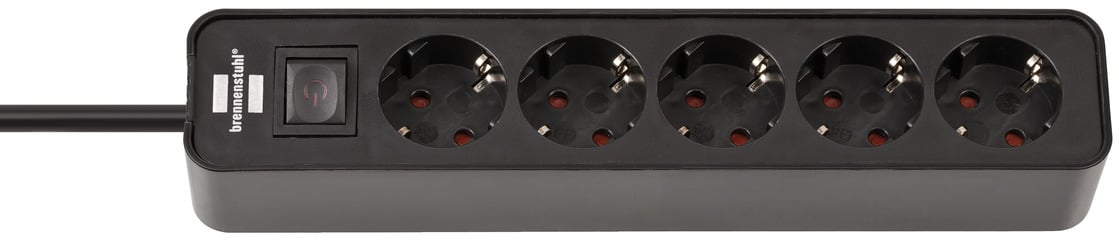 prelungitor brennenstuhl ecolor 5 prize, 1.5m h05vv-f 3g1,5 negru - imagine 4